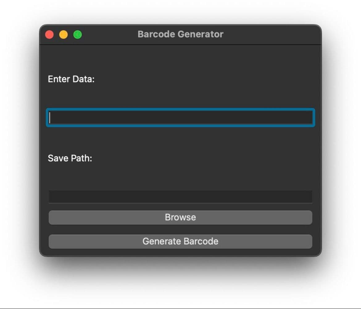 Barcode Generator