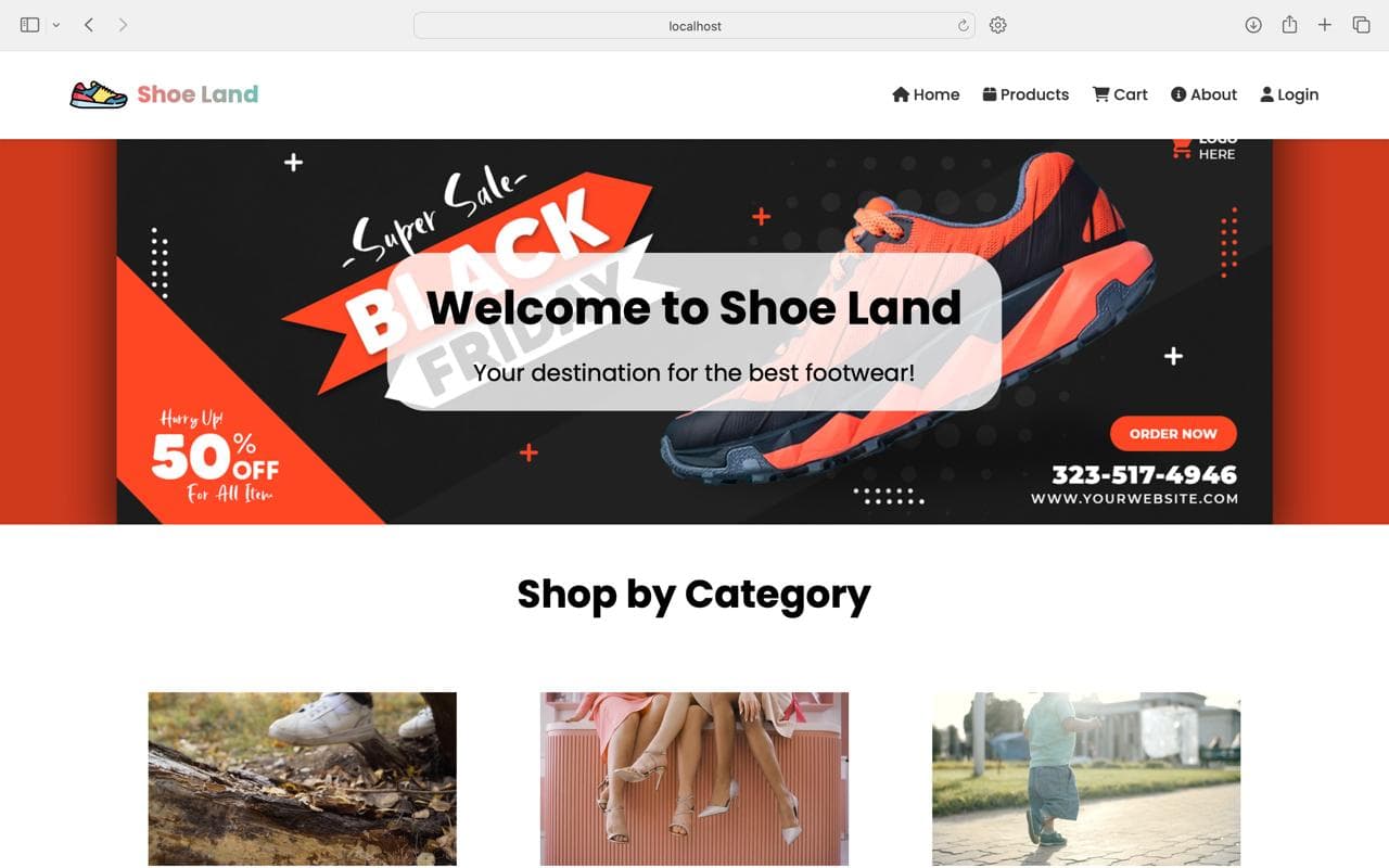 ShoeLand E-Commerce